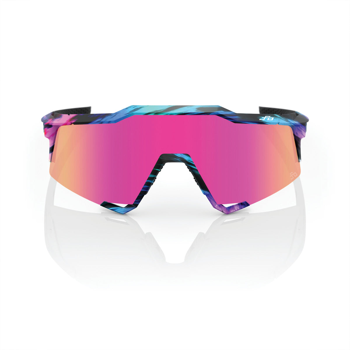 SPEEDCRAFT - Peter Sagan LE Soft Tact Tie Dye - Purple Multilayer Mirror Lens